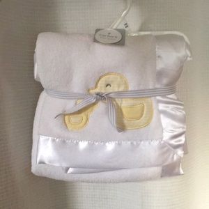 Plush Baby Blanket - Ducky